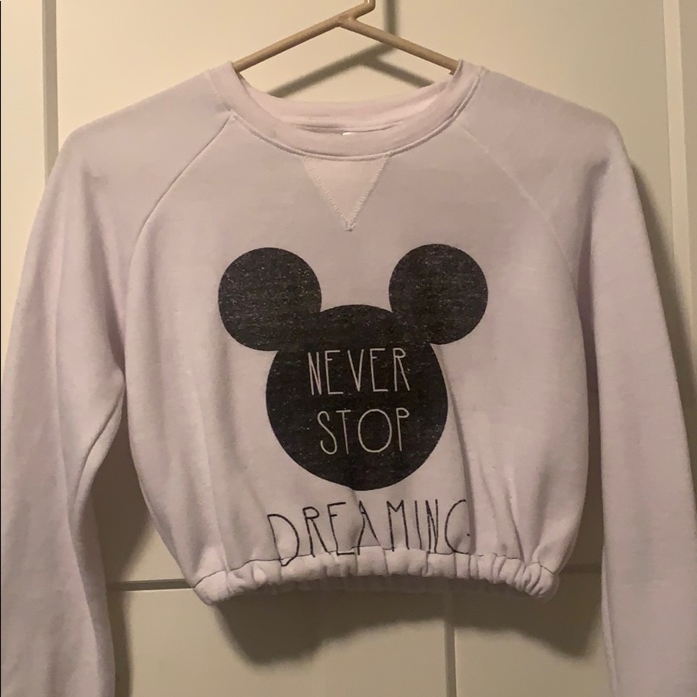 Disney Cropped Sweater